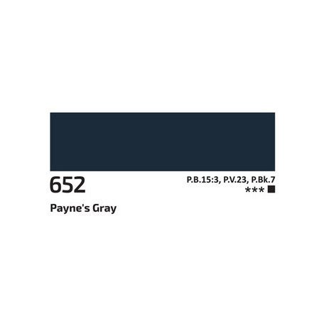 Akril festék Rosa 60ml – 652 paynes szürke