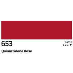 Akril festék Rosa 60ml – 653 quinacridone rózsa