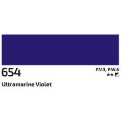 Akril festék Rosa 60ml – 654 ultramarin lila