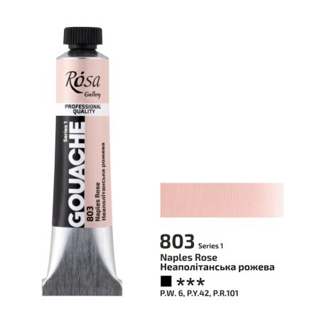 Gouache festék Rosa 20ml – 803 Naples Rose