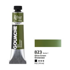 Gouache festék Rosa 20ml – 823 Olive Green