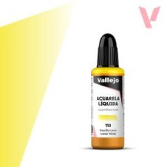 Vallejo folyékony akvarellfesték 32ml – 110 Lemon Yellow