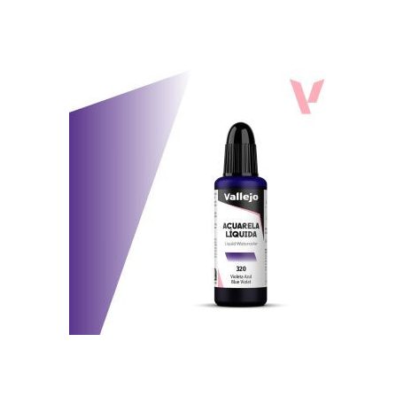 Vallejo folyékony akvarellfesték 32ml – 320 Blue Violet