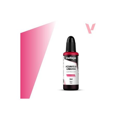 Vallejo folyékony akvarellfesték 32ml – 340 Pink