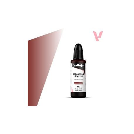 Vallejo folyékony akvarellfesték 32ml – 630 Violet Brown