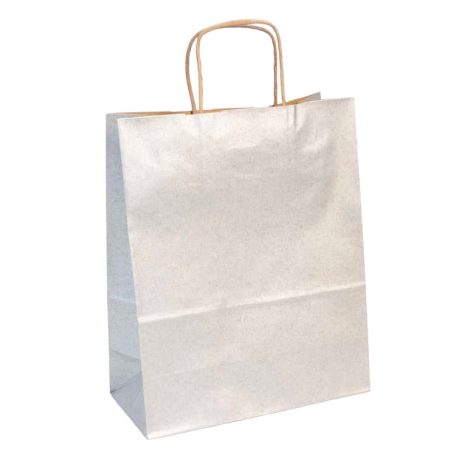 Colored paper bag Clairefontaine 22x27cm – ezüst