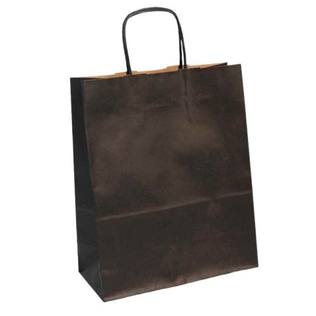 Colored paper bag Clairefontaine 22x27cm – fekete