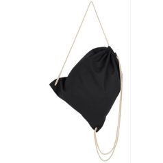 Cotton pocket / backpack - fekete