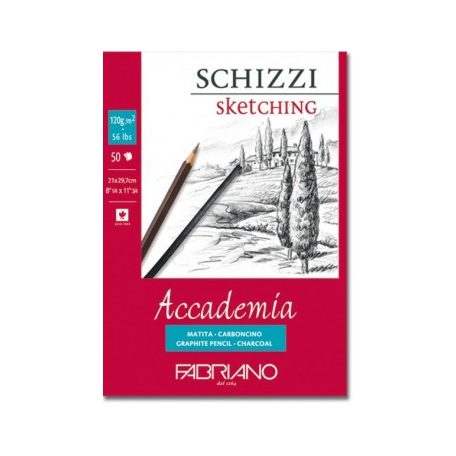 Vázlatfüzet Fabriano Accademia A5 120g