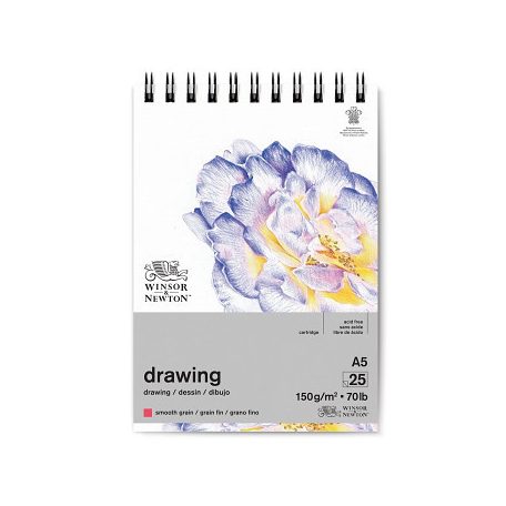 Vázlattömb W&N Drawing pad sima A5 150g