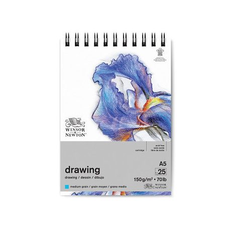 Vázlattömb W&N Drawing pad közepes A5 150g