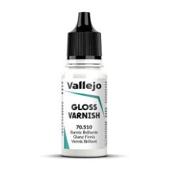Fényes akril lakk for Vallejo model paints 18ml