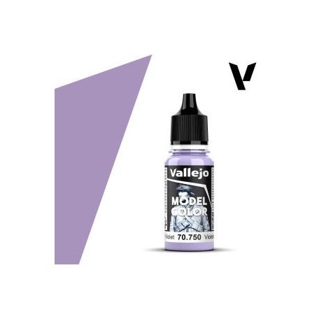 Vallejo modellező festék 18ml – 750 Light Violet