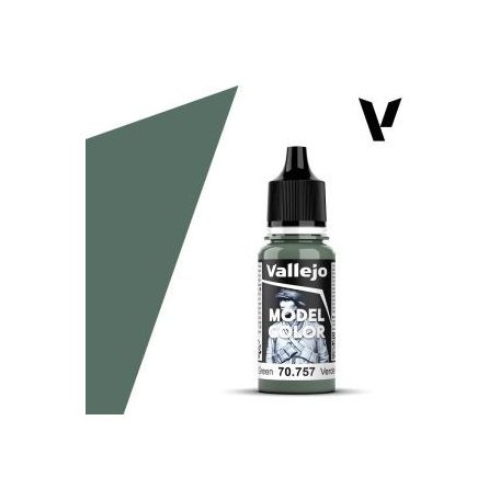 Vallejo modellező festék 18ml – 757 Pacific Green