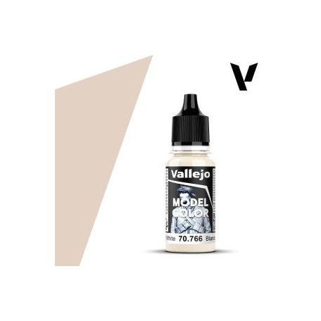 Vallejo modellező festék 18ml – 766 Cream White