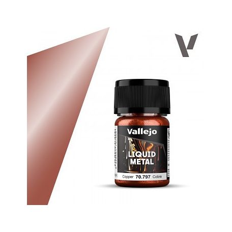 Vallejo Liquid Gold festék 35ml – 797 Copper Paint