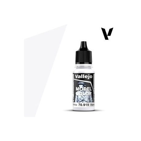 Vallejo modellező festék 18ml – 919 Cold White