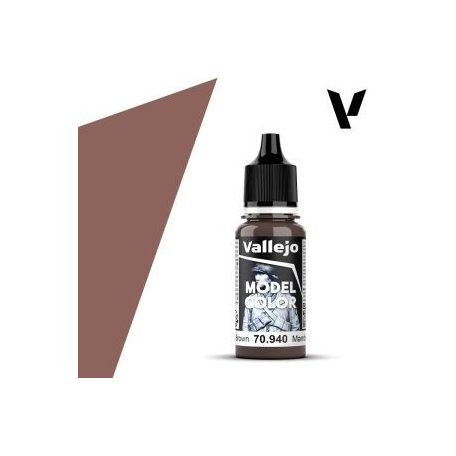 Vallejo modellező festék 18ml – 940 Saddle Brown