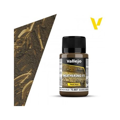 Vallejo Weathering FX 40ml – European Thick Mud