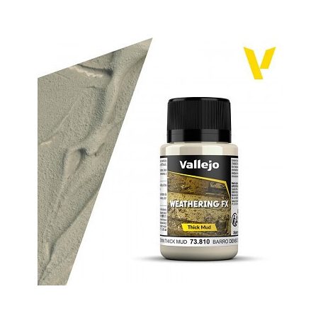 Vallejo Weathering FX 40ml – Light Brown Thick Mud