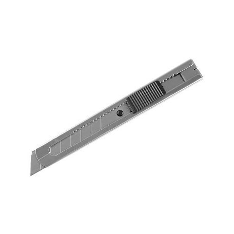 Teljesen fém lapos vágókés cserélhető pengével 18mm Auto lock