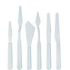 Műanyag palettakés készlet 6 db