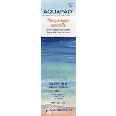 Aquapad akvarell könyvjelzőblokk 6x20cm 300g