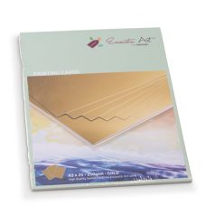 cardboard for encaustic A3 gold 250 g/m2