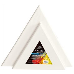 Feszített háromszög vászon - 30cm