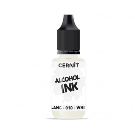 Tinta Cernit alkohol alapú 20ml – 010 fehér