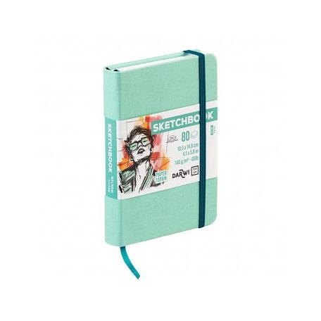 Darwi vázlatkönyv A6 – Mint green