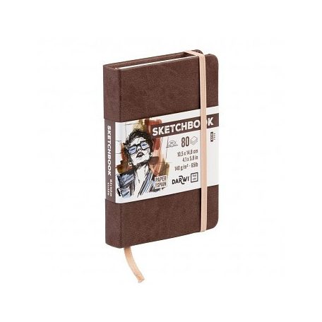 Darwi vázlatkönyv A6 – Brown