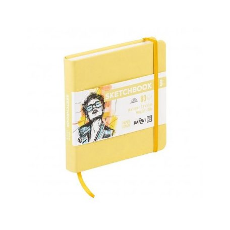 Darwi vázlatkönyv 14x14 – Yellow