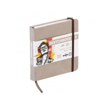 Darwi vázlatkönyv 14x14 – Taupe