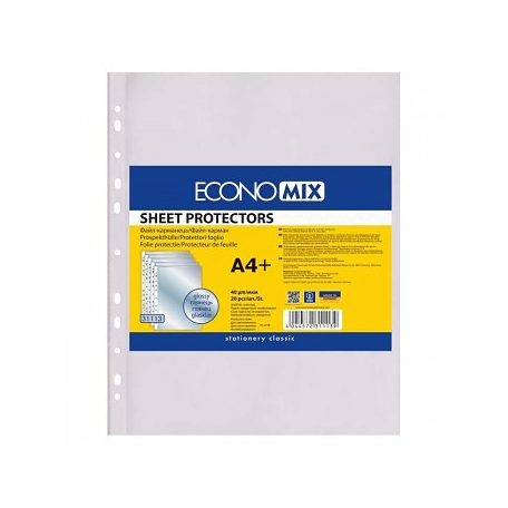 A4 iratfólia 40µm, fényes 20db