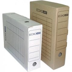 Archiváló doboz A4-hez, 80mm barna