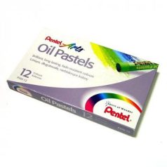 Olajpasztell kerek Pentel 12 db
