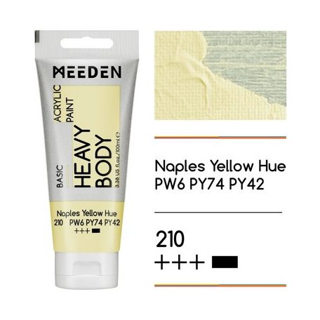 Akril paint Meeden 100ml - 210 Nápolyi sárga árnyalat