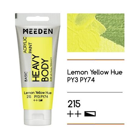 Akril paint Meeden 100ml - 215 Citromsárga árnyalat