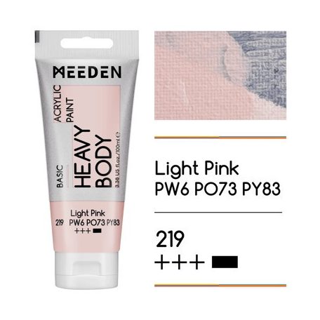 Akril paint Meeden 100ml – 219 világos Pink