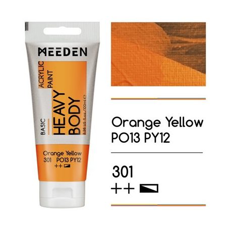 Akril paint Meeden 100ml – 301 Orange Yellow