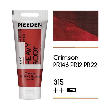 Akril paint Meeden 100ml – 315 Kármin