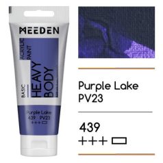 Akril paint Meeden 100ml - 439 Purple Lake