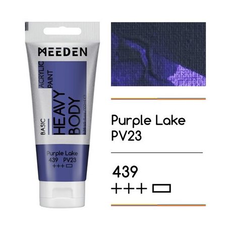 Akril paint Meeden 100ml - 439 Purple Lake