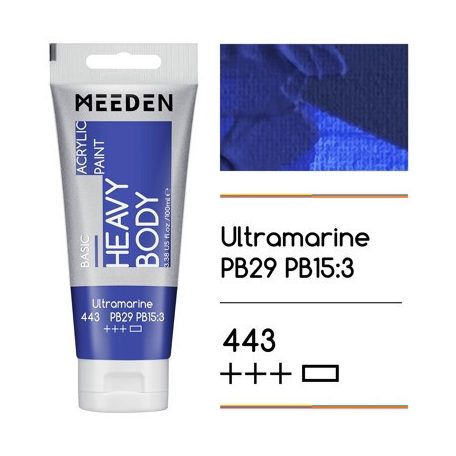 Akril paint Meeden 100ml - 443 Ultramarin