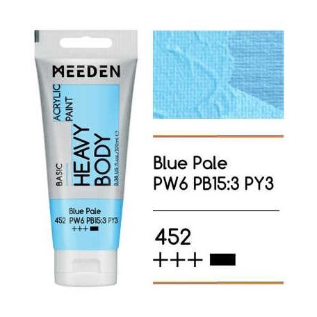 Akril paint Meeden 100ml - 452 Blue Halvány