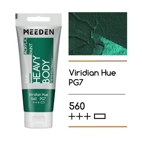 Akril festék Meeden 100ml - 560 Viridián árnyalat