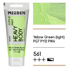 Akril festék Meeden 100ml - 561 Yellow Green világos