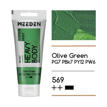 Akril festék Meeden 100ml - 569 Olive Green