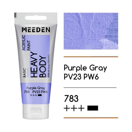 Akril paint Meeden 100ml - 783 Purple Gray